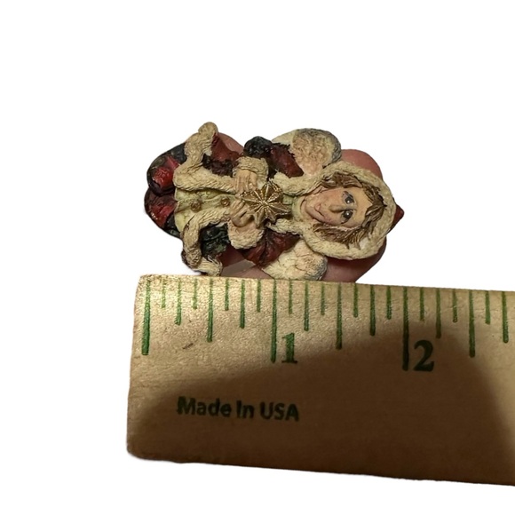 Vintage Christmas Brooch Pins Teddy Bear Angel - Picture 8 of 8